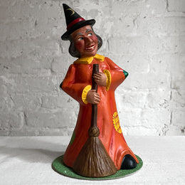 Witch in Orange Dress