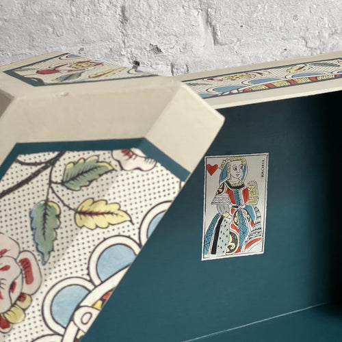 Antoinette Poisson Medium Wedding Box in Guirlandes et Festons 15A