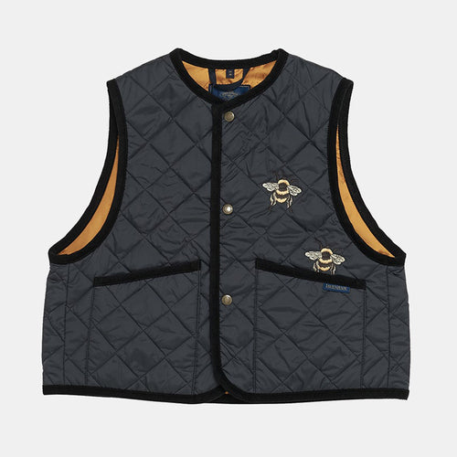 Bumble Bee Cropped Thornham Vest