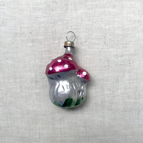 Nostalgic Tiny Mushroom Ornament