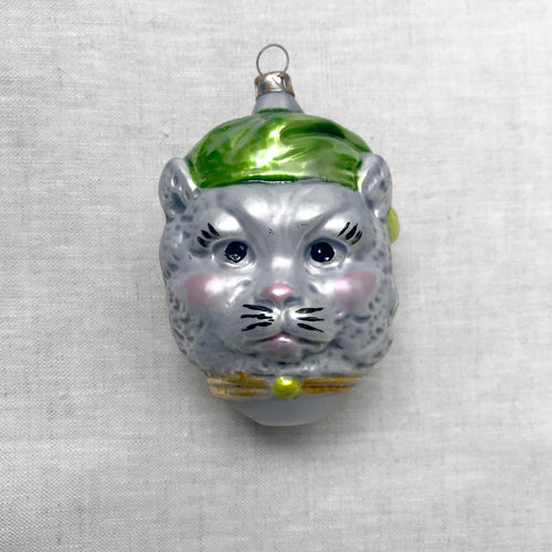 Nostalgic Cat Head Ornament