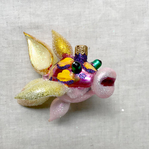 Orange & Pink Fish Ornament