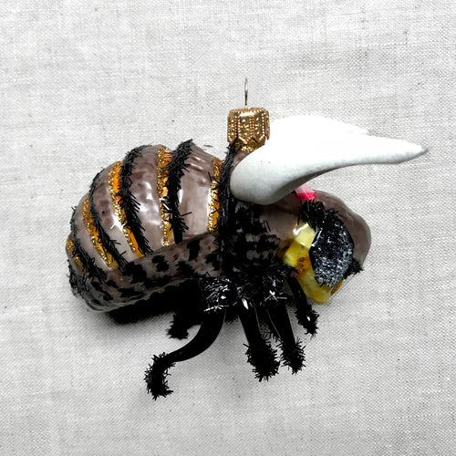 Dark Bumblebee Ornament