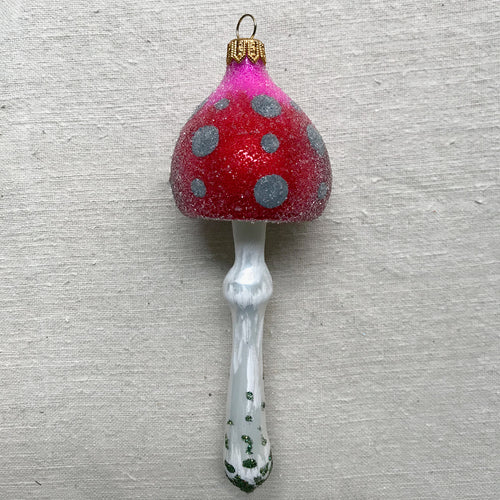Multicolor Mushroom Ornament