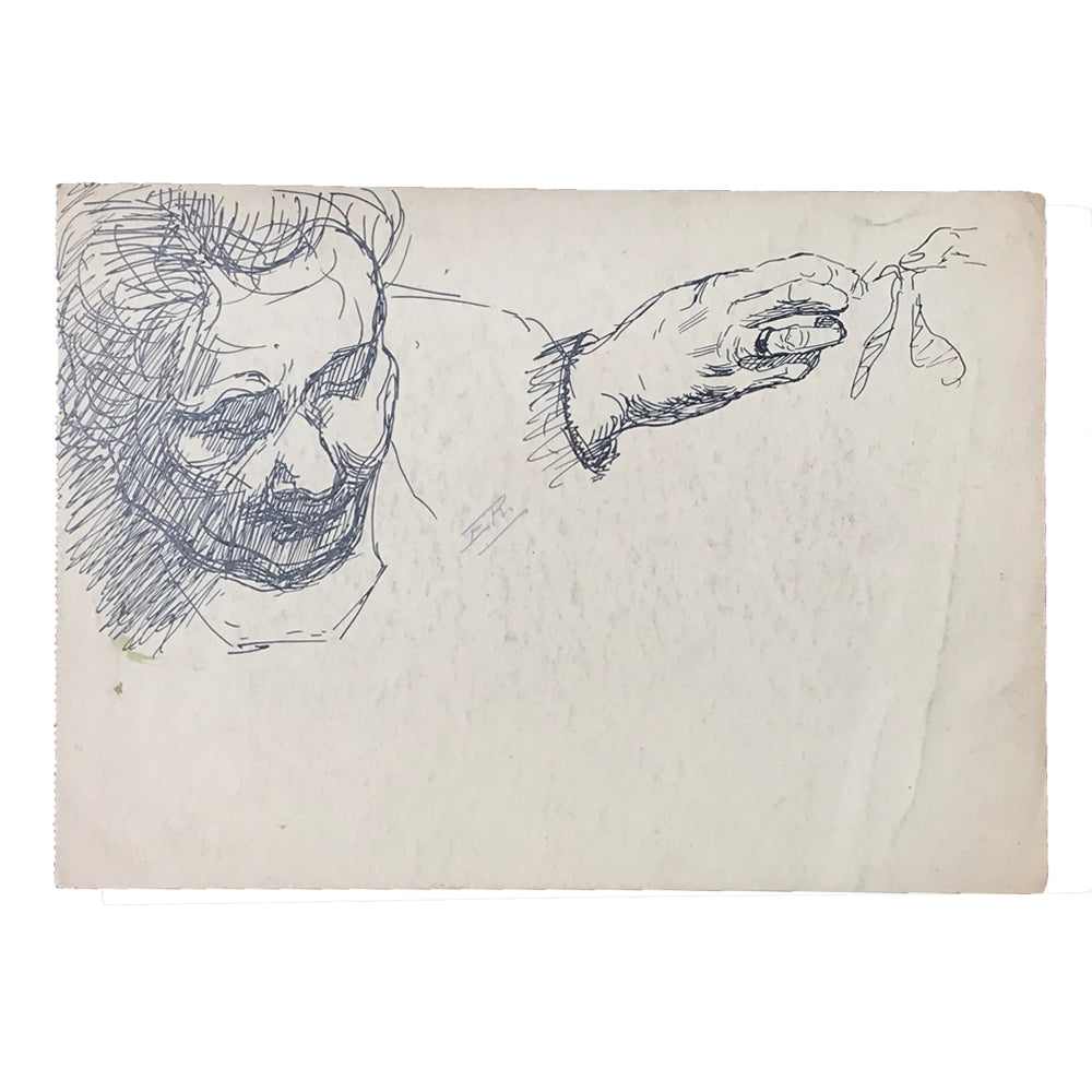 Evert Rabbers Portrait Drawing 28
