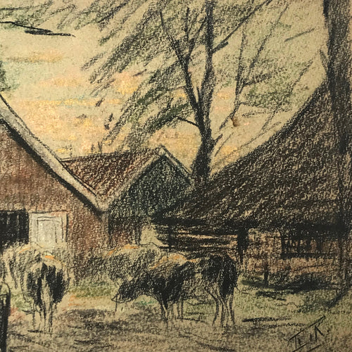 Evert Rabbers Farm Drawing 55