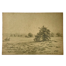 Evert Rabbers Landscape Drawing 54
