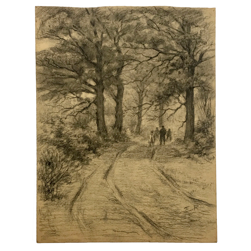 Evert Rabbers Landscape Drawing 58