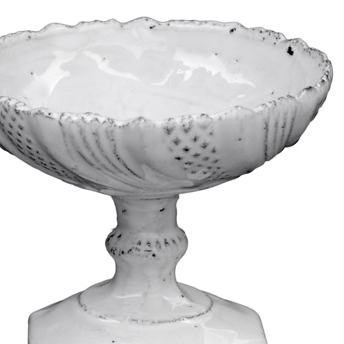 Pim Pam Poum Footed Bowl on Stand with Octagonal Base