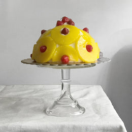 Torta Ananas Pineapple Cake Candle