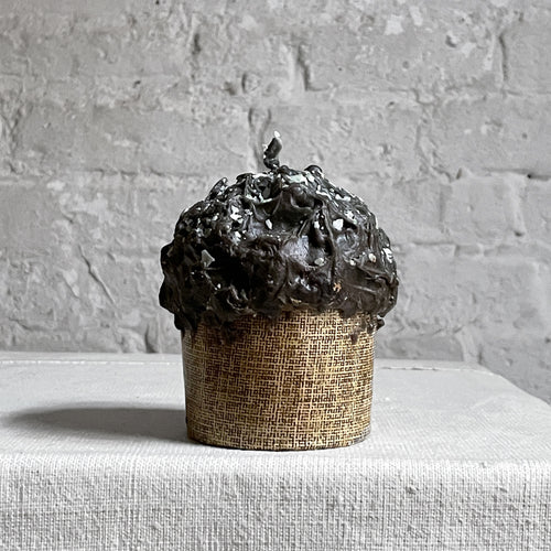 Small Chocolate Pannetone Candle
