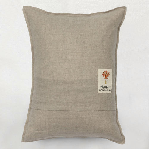 Mushroom House Pocket Pillow
