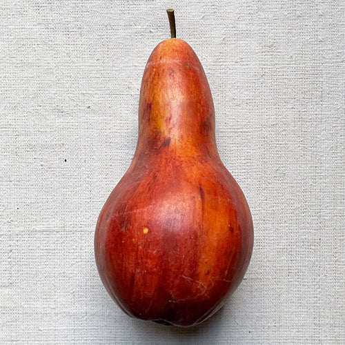 Carrera Marble Large Red Pear