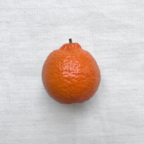 Porcelain Clementine with Stalk