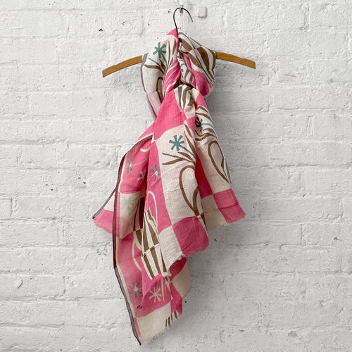 PS-2341 Scarf in Pink