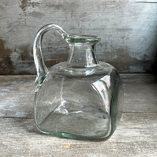 Square Bagno Vase With a Handle