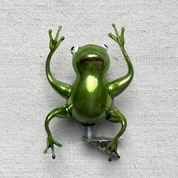 Nostalgic Frog Clip-On Ornament