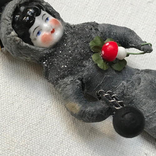 Nostalgic Cotton Chimney Sweep Ornament