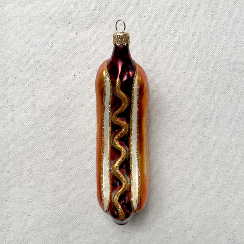 Hot Dog Ornament