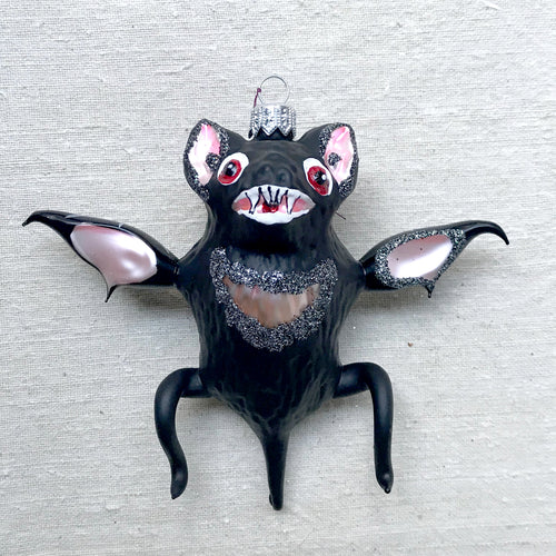 Black Bat Ornament