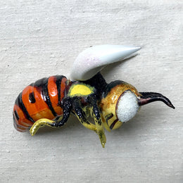 Orange & Yellow Bee Ornament