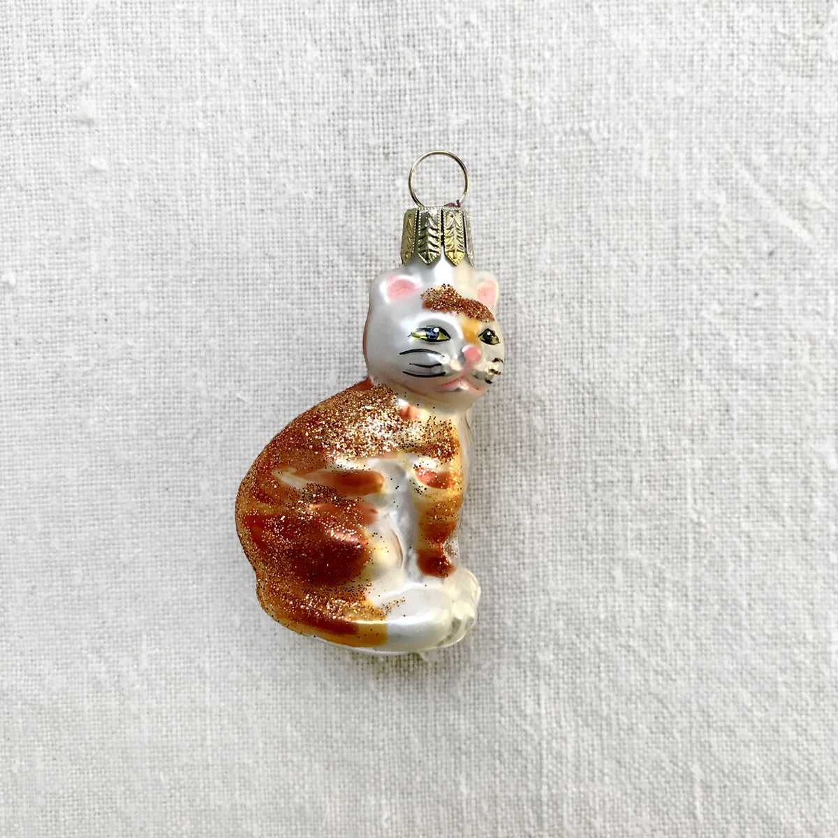 Orange Cat Ornament