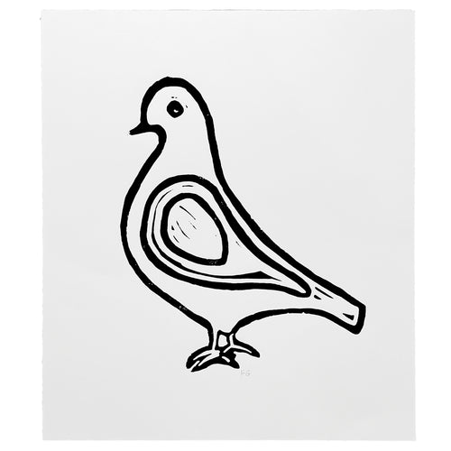 Pigeon (Facing Left)