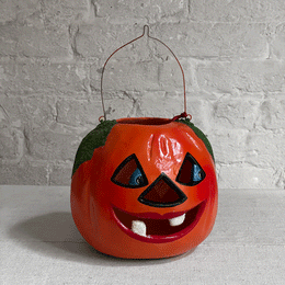 Pumpkin Jack-O-Lantern Bucket