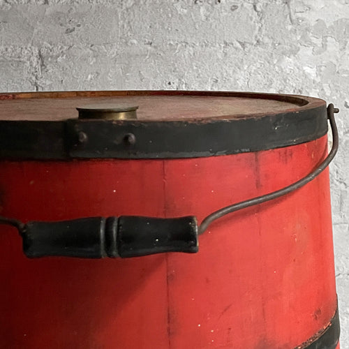 Late 19th Century Lidded Kerosene Bucket
