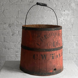 Late 19th Century Kerosene Bucket