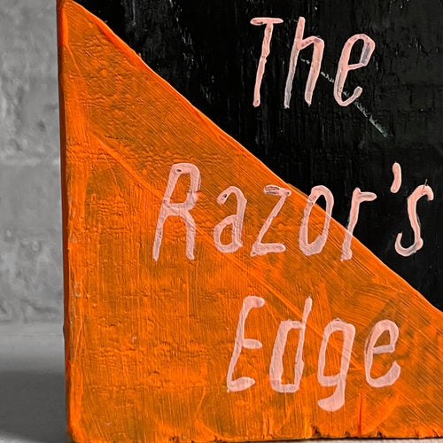 Leanne Shapton "The Razor's Edge" Wooden Book