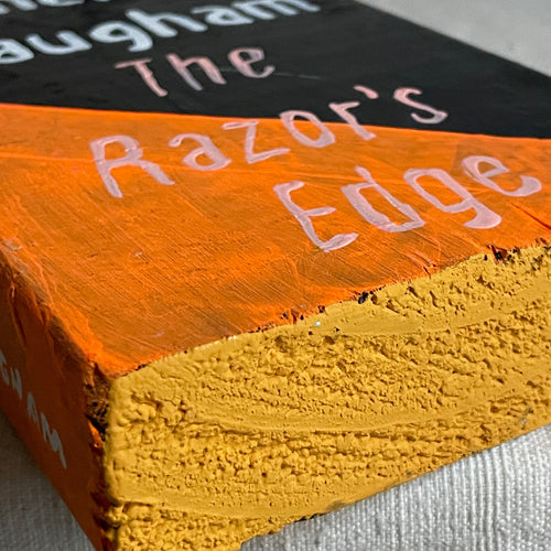 Leanne Shapton "The Razor's Edge" Wooden Book