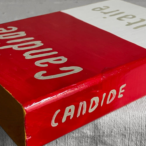 Leanne Shapton "Candide" Wooden Book