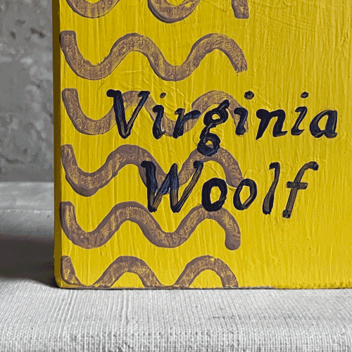 Leanne Shapton "The Waves" Wooden Book