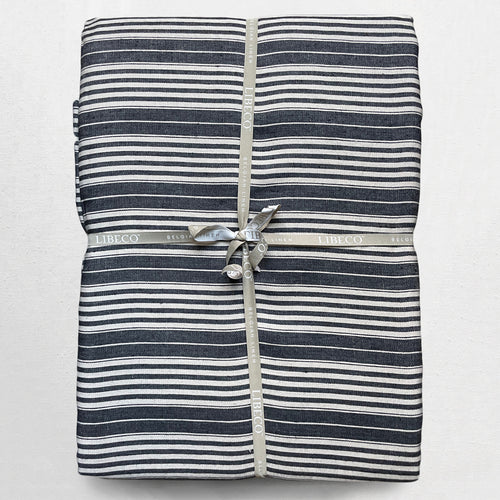 Libeco Linen Tack Stripe Queen Duvet Cover