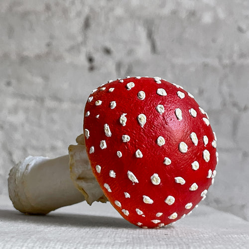 Papier-Mâché Mushroom