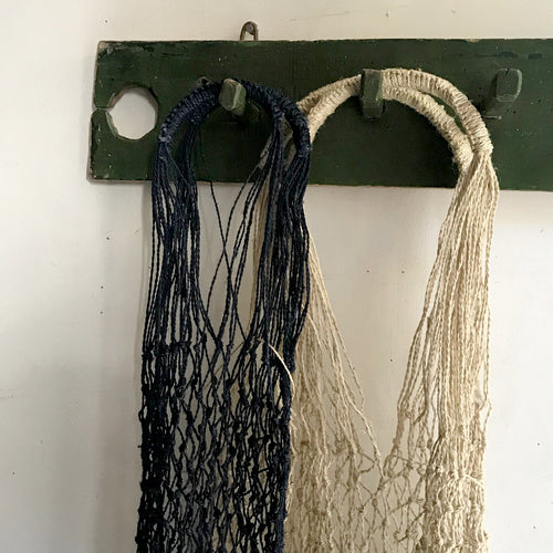 Maison Bengal Hand Knotted Jute String Bag
