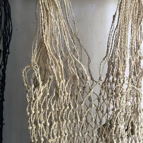 Maison Bengal Hand Knotted Jute String Bag