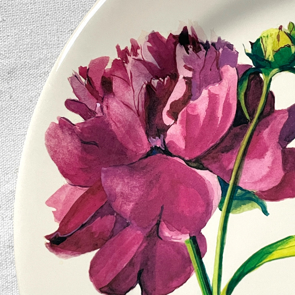 Peony 13" Charger Plate