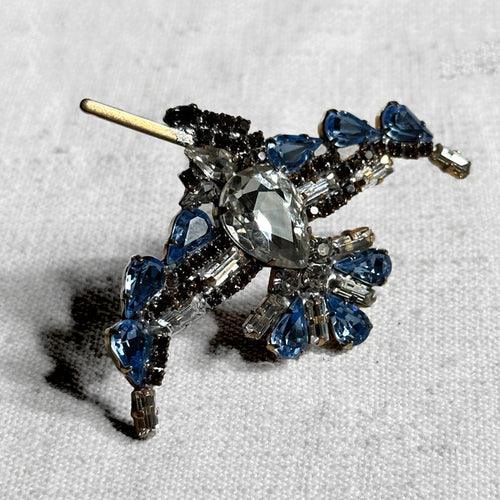 Crystal Humming Bird Brooch