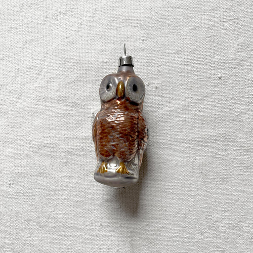 Brown Owl Ornament