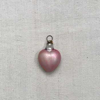 Nostalgic Tiny Pink Heart Ornament