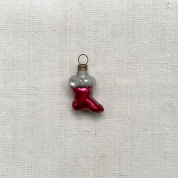 Nostalgic Mini Red Stocking Ornament