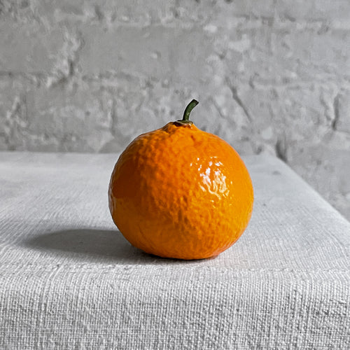 Porcelain Clementine with Stalk