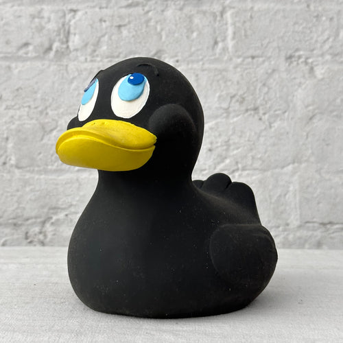 Large Lanco Rubber Duck in Black
