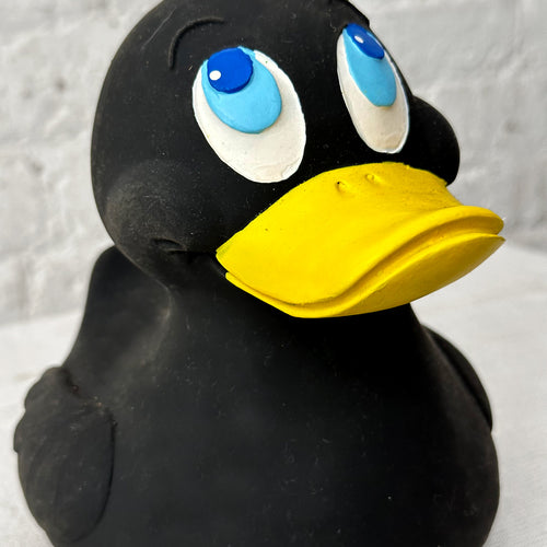 Large Lanco Rubber Duck in Black