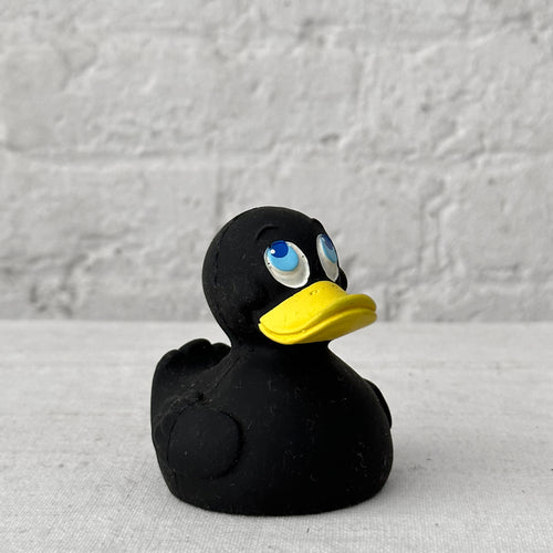 Small Lanco Rubber Duck in Black