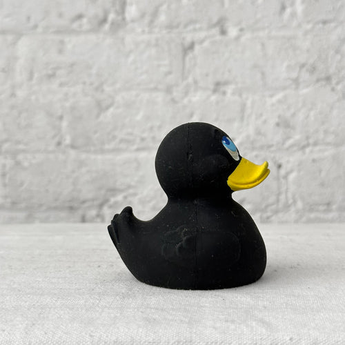 Small Lanco Rubber Duck in Black
