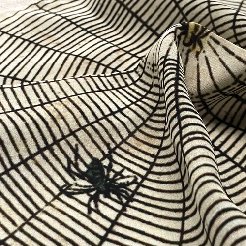 Spider Web Silk Scarf