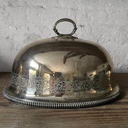 Antique Silver Plated Swedish Food Dome (No. 5)